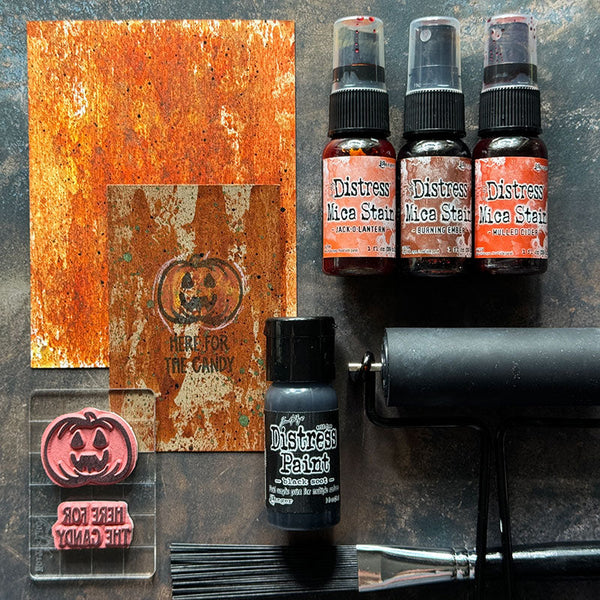Tim Holtz Distress Mica Stain 18pc Halloween