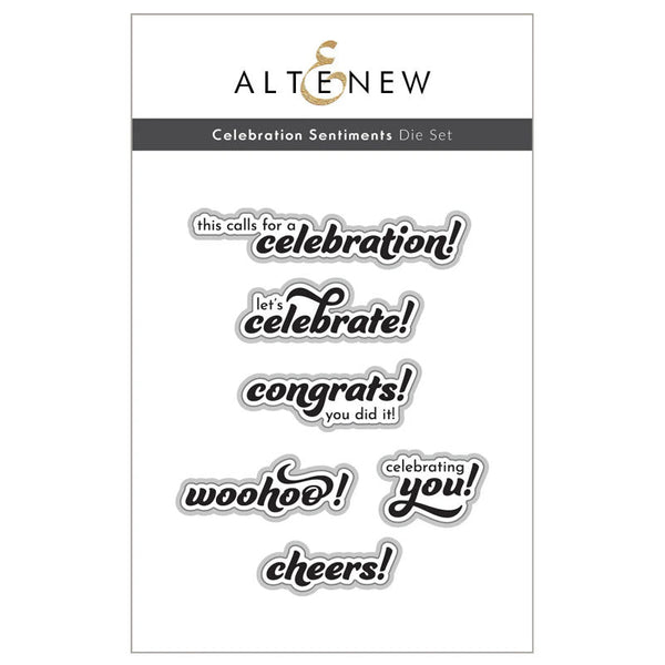 Altenew Dies Celebration Sentiments