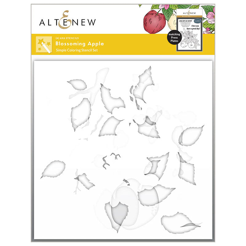 Altenew Stencil Blossoming Apple