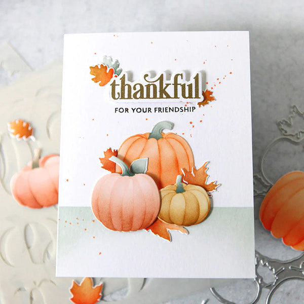 Altenew Clear Stamps One-Go: Sweet Pumpkins