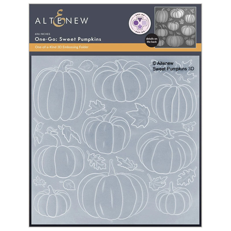 Altenew Embossing Folder One-Go: Sweet Pumpkins