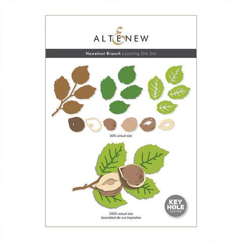 Altenew Dies Hazelnut Branch