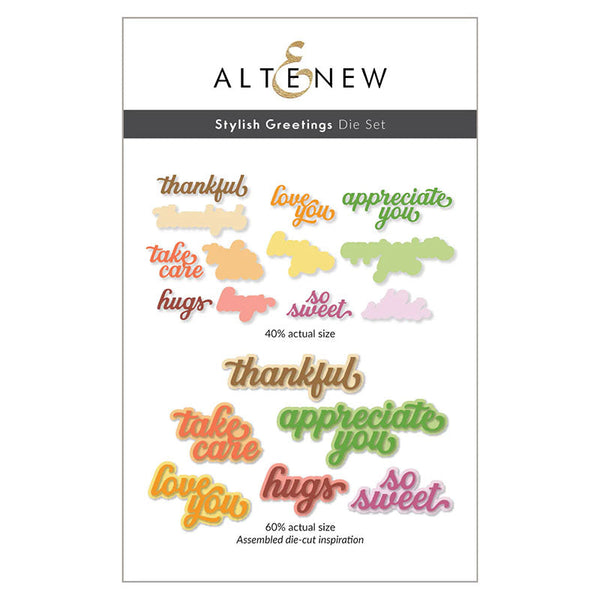 Altenew Dies Stylish Greetings