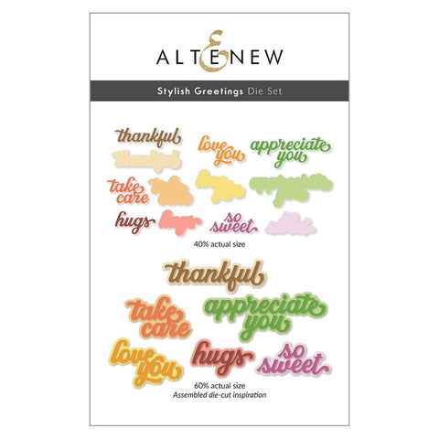 Altenew Dies Stylish Greetings