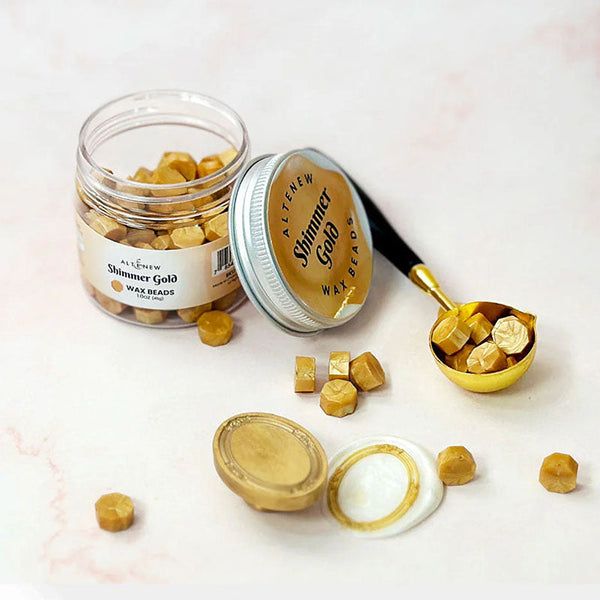 Altenew Wax Beads Shimmer Gold