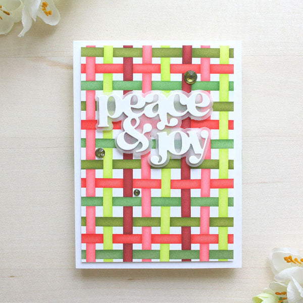 Altenew Stencil Woven Ribbon Builder