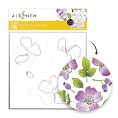 Altenew Stencil One-Go: Briar Blossoms