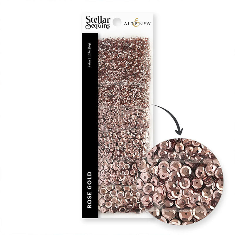 Altenew Stellar Sequins Rose Gold