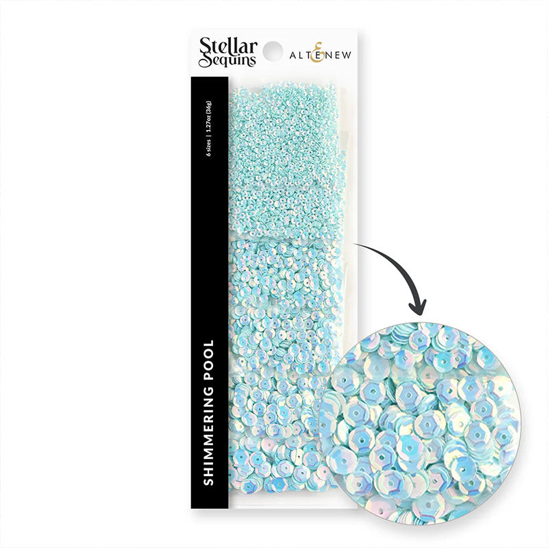 Altenew Stellar Sequins Shimmering Pool