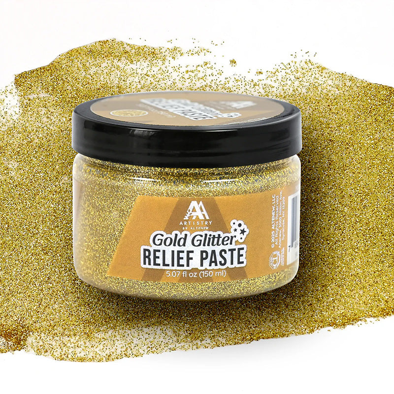 Altenew Glitter Relief Paste Gold