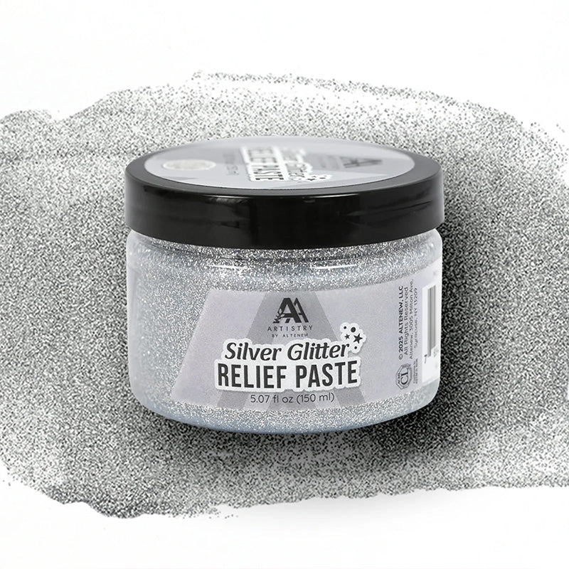 Altenew Glitter Relief Paste Silver