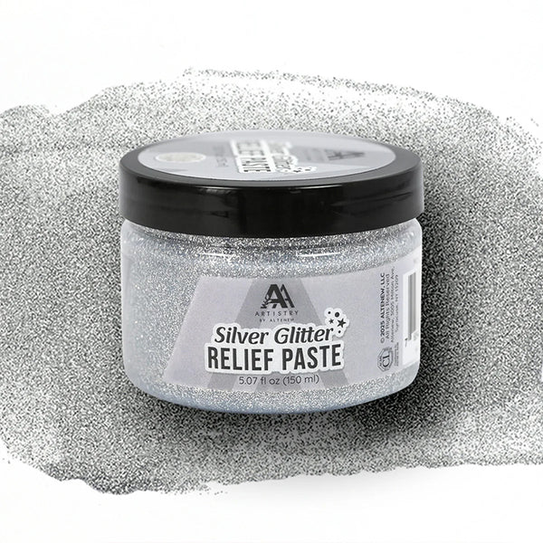 Altenew Glitter Relief Paste Silver