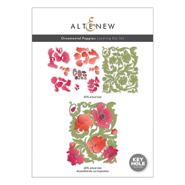 Altenew Dies Ornamental Poppies