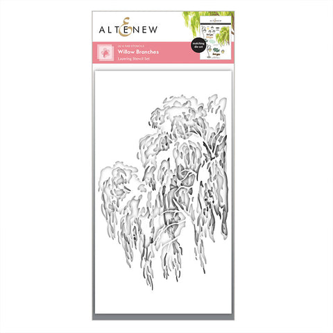 Altenew Stencil Willow Branches
