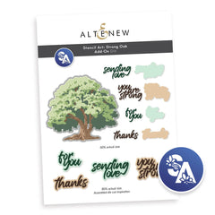 Altenew Dies Strong Oak Add-On