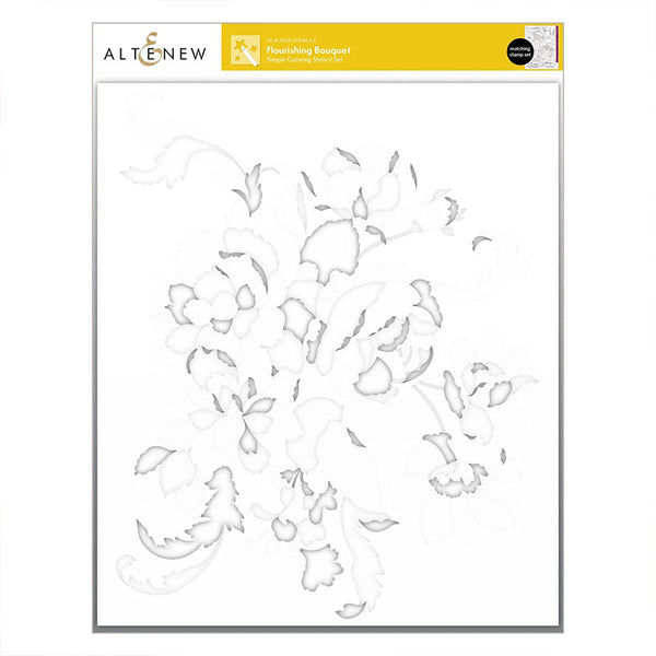 Altenew Stencil Flourishing Bouquet