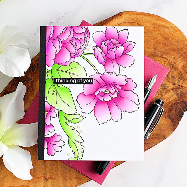 Altenew Stencil Flourishing Bouquet