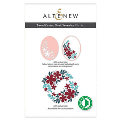 Altenew Dies Zero Waste Oval Serenity