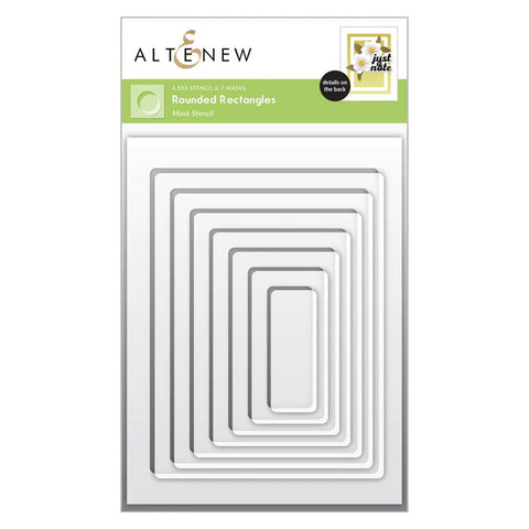 Altenew Stencil Rounded Rectangles