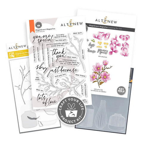 Altenew 4pc Craft Your Life Magnificent Magnolias