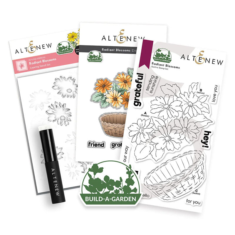 Altenew 3pc Build-A-Garden: Radiant Blossoms