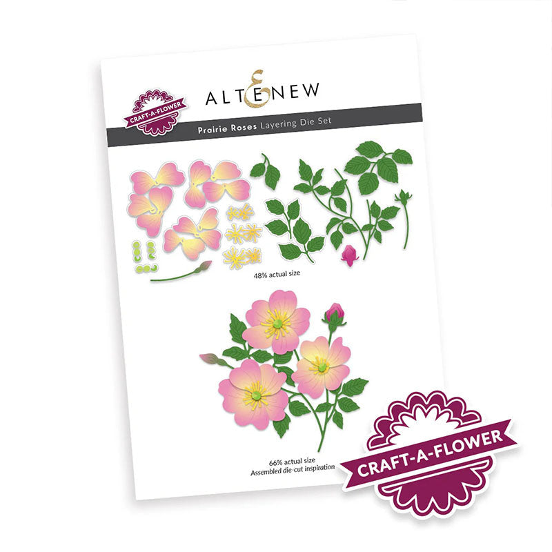 Altenew Dies Craft-A-Flower: Prairie Roses