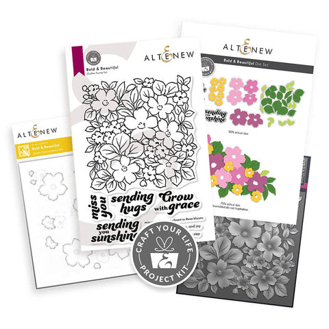 Altenew 4pc Craft Your Life Project Kit: Bold & Beautiful