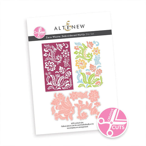 Altenew Dies Zero-Waste Embroidered Motifs