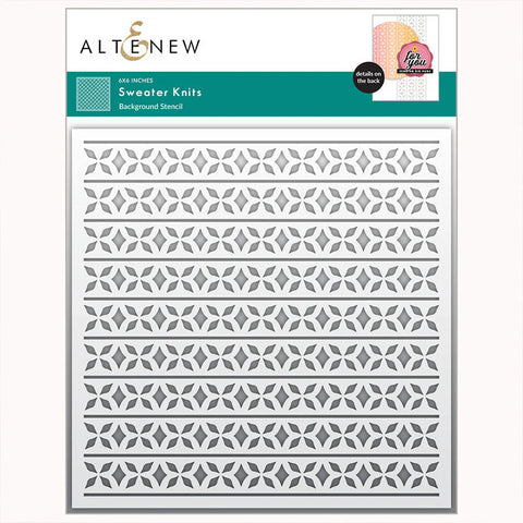 Altenew Stencil Sweater Knits