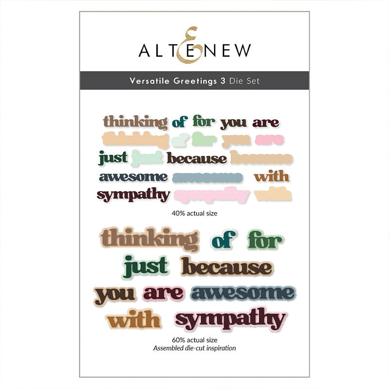 Altenew Dies Versatile Greetings