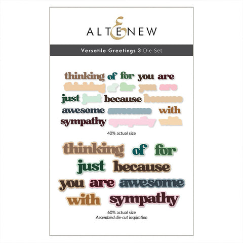 Altenew Dies Versatile Greetings