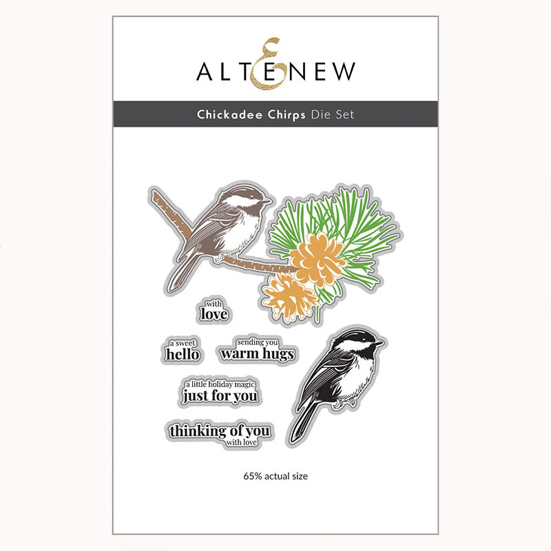 Altenew Dies Chickadee Chirps