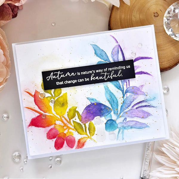 Altenew Embossing Folder Woodland Path