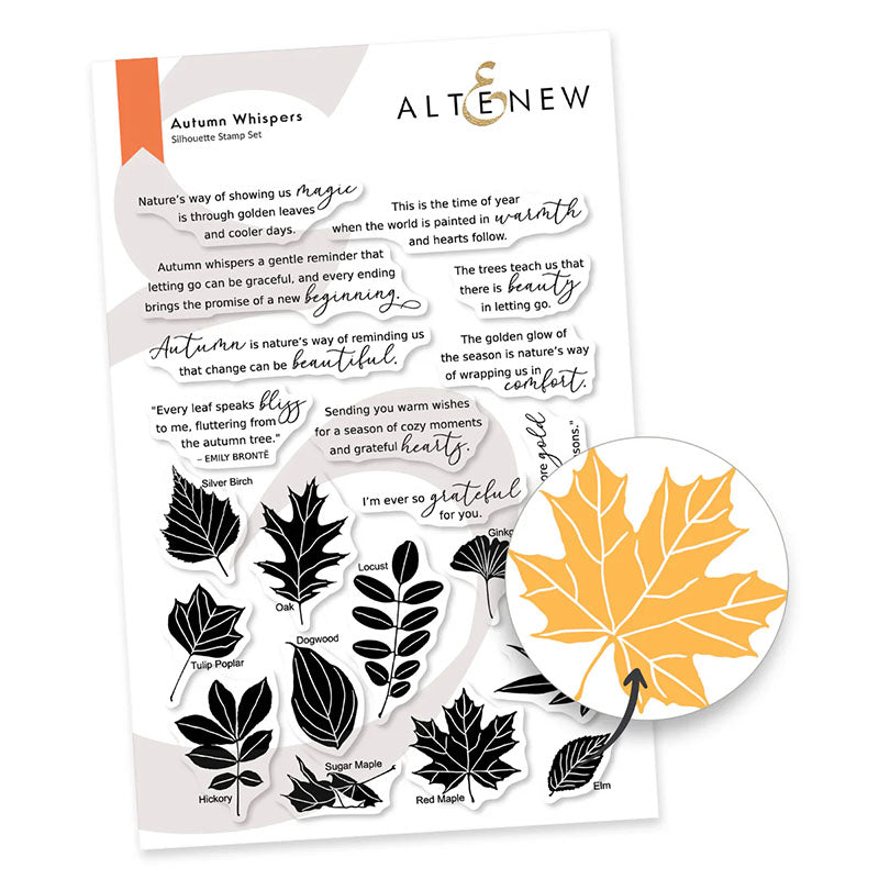 Altenew Clear Stamps Autumn Whispers