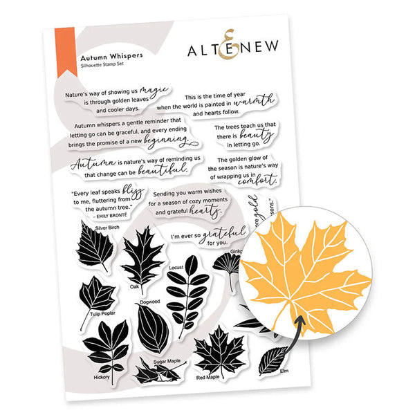 Altenew Clear Stamps Autumn Whispers