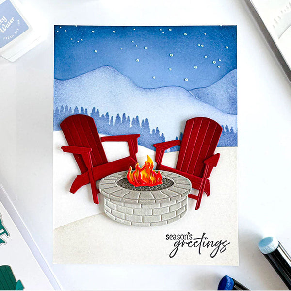 Altenew Dies Fireside Escape