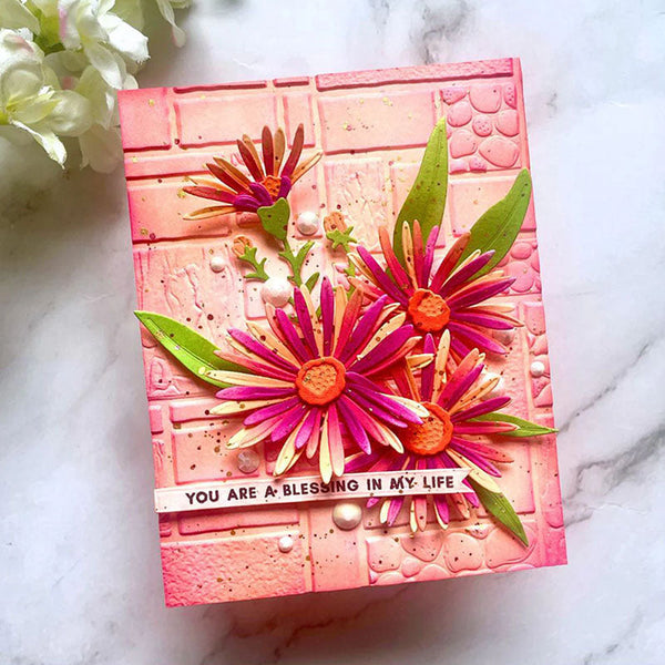 Altenew Embossing Folder Textured Tiles