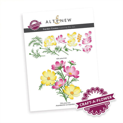 Altenew Dies Craft-A-Flower: Garden Cosmos