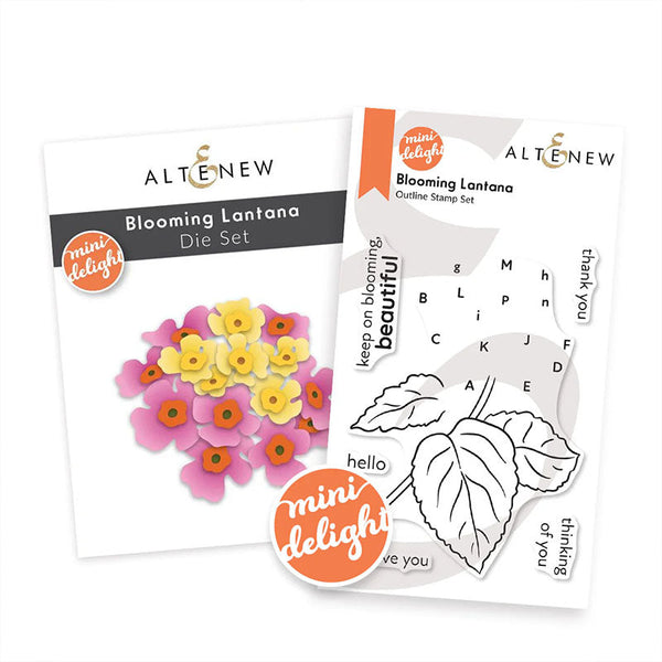 Altenew Stamps & Dies Mini Delight: Blooming Lantana