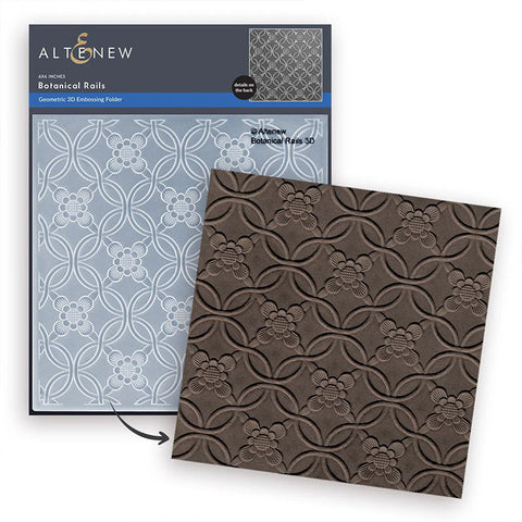 Altenew Embossing Folder Botanical Rails