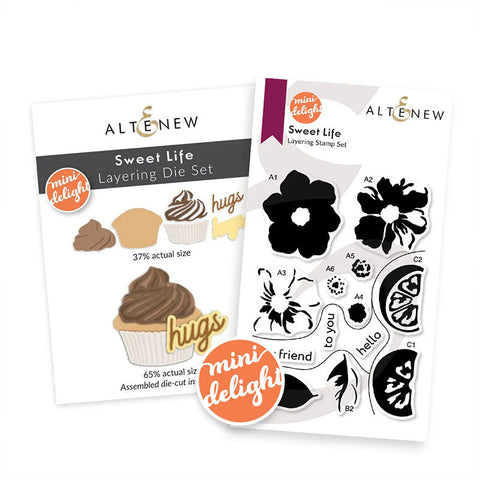 Altenew Stamps & Dies Sweet Life