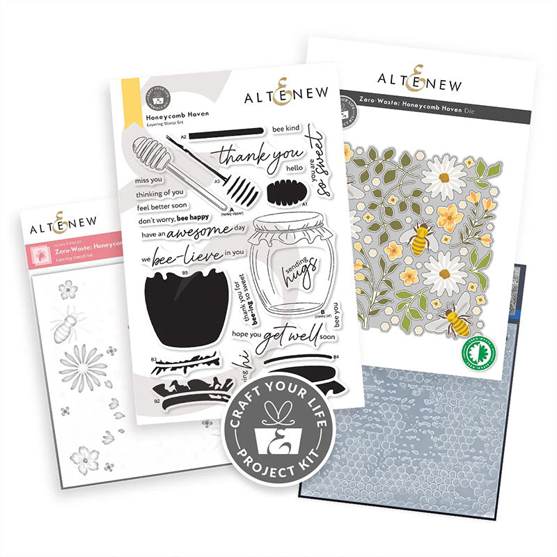 Altenew Craft Your Life Project Kit: Honeycomb Haven