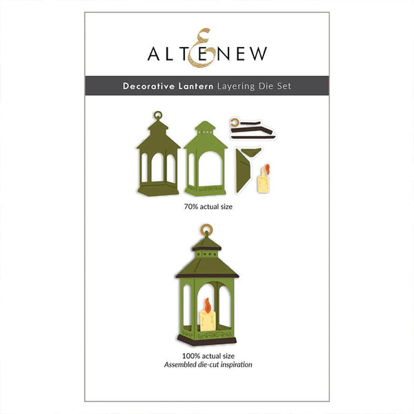 Altenew Dies Decorative Lantern Layering