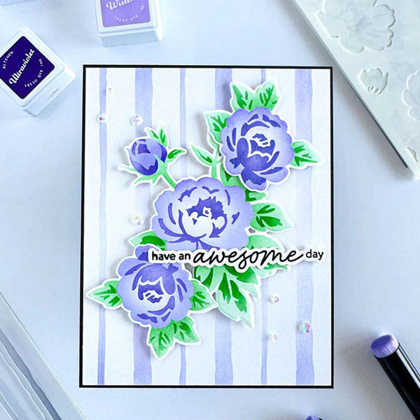 Altenew Dies Botanical Plaid