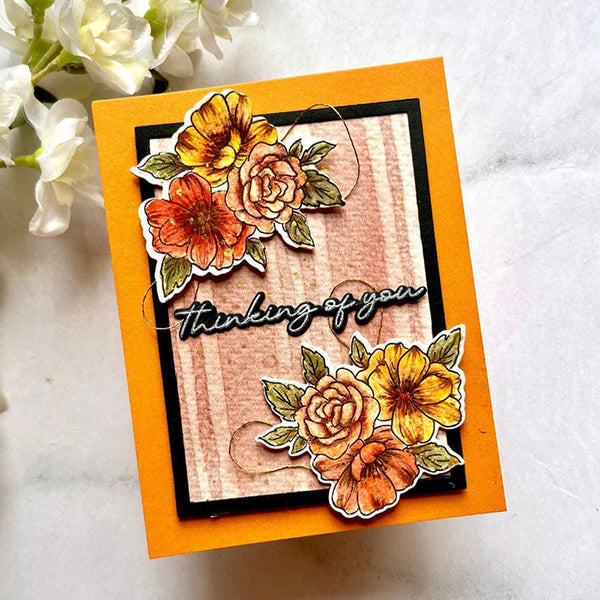 Altenew Clear Stamps Charming Clusters