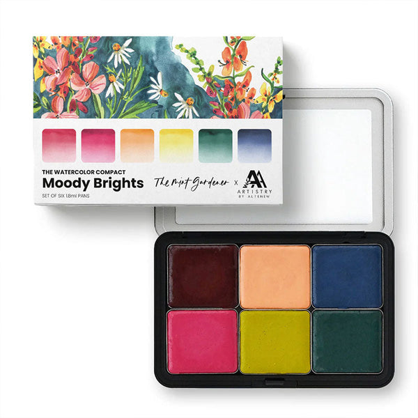 Altenew Watercolor Compact Moody Brights