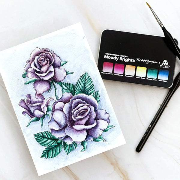 Altenew Watercolor Compact Moody Brights