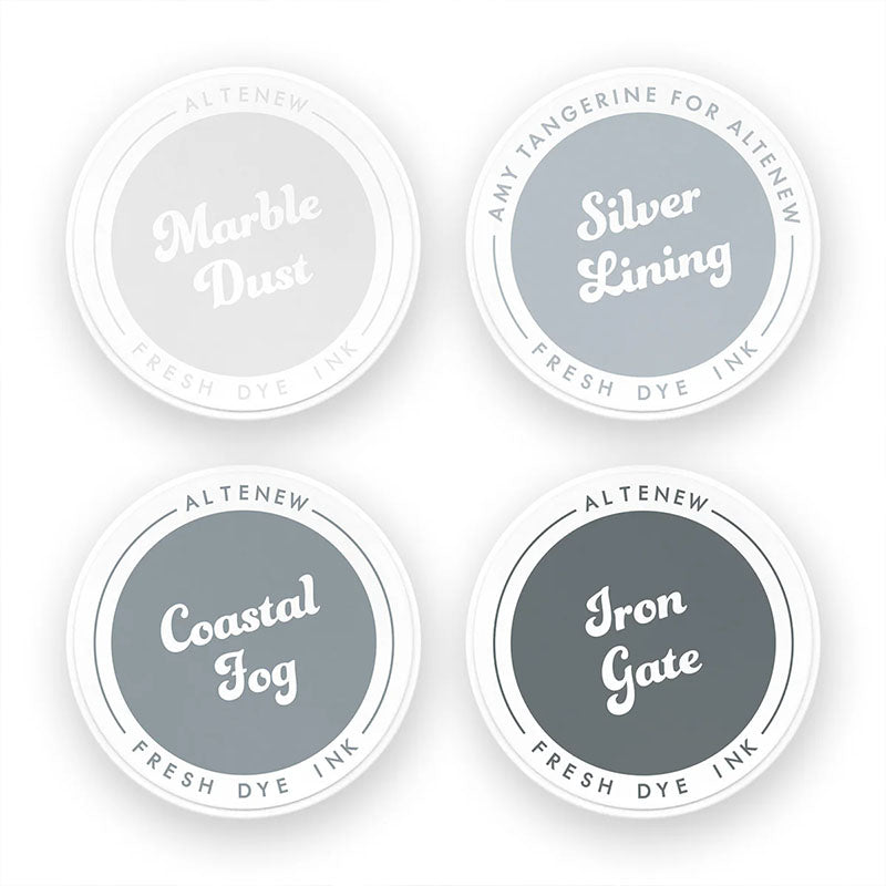 Altenew 4pc Fresh Dye Ink Chasing Shadows