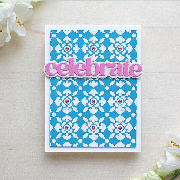 Altenew Stencil Serene Lattice