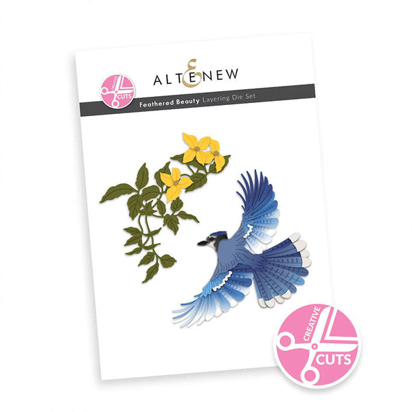 Altenew Dies Feathered Beauty Layering